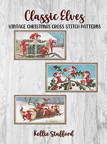 Classic Elves: Vintage Christmas Cross Stitch Patterns