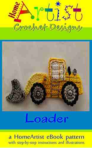 Crochet Pattern: Loader Applique Homeartist Design