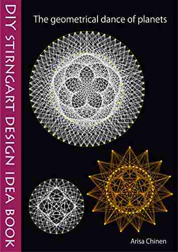 The geometrical dance of planets: DIY Stringart Design Idea