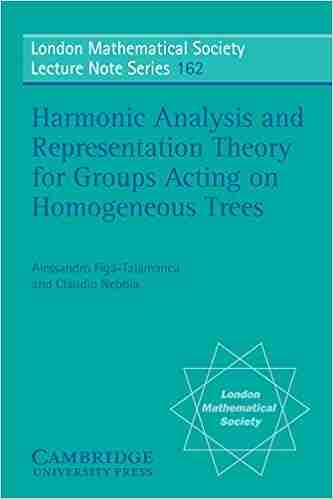 Harmonic Analysis And Representation Theory For Groups Acting On Homogenous Trees (London Mathematical Society Lecture Note 162)